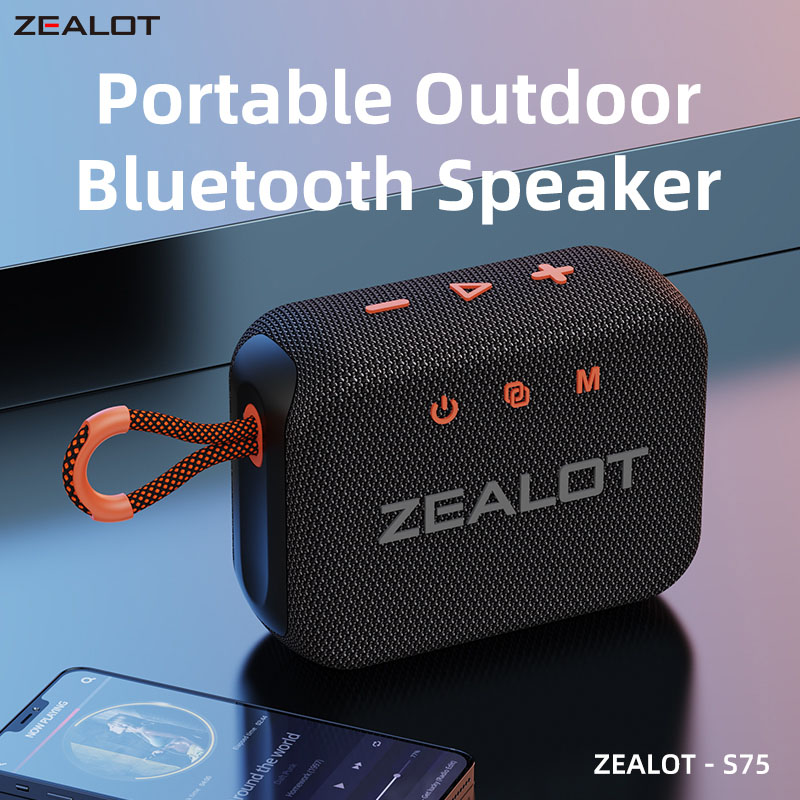 Zealot S75 Portable Beach Bluetooth Speaker 3000mAh