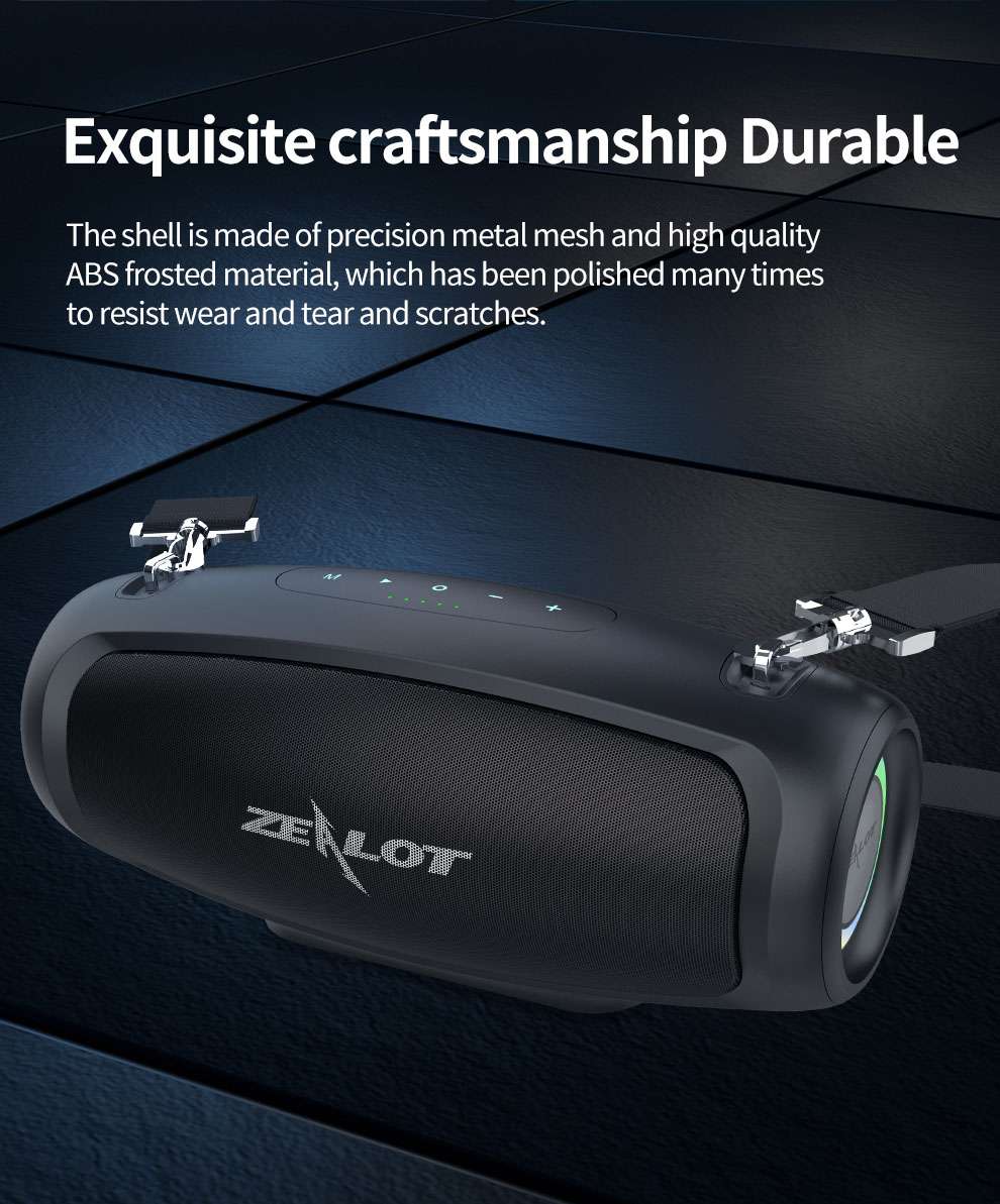 ZEALOT S37L Portable Bluetooth Speaker Hifi Speaker 40w